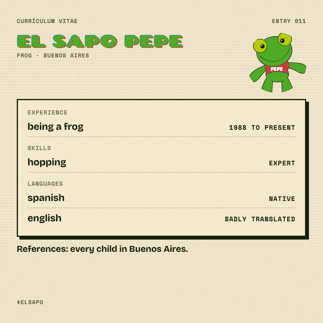 El Sapo Pepe meme 11